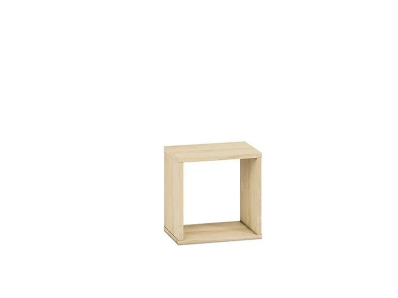 Półka kwadratowa DROP 18W buk fjord 30x32 cm