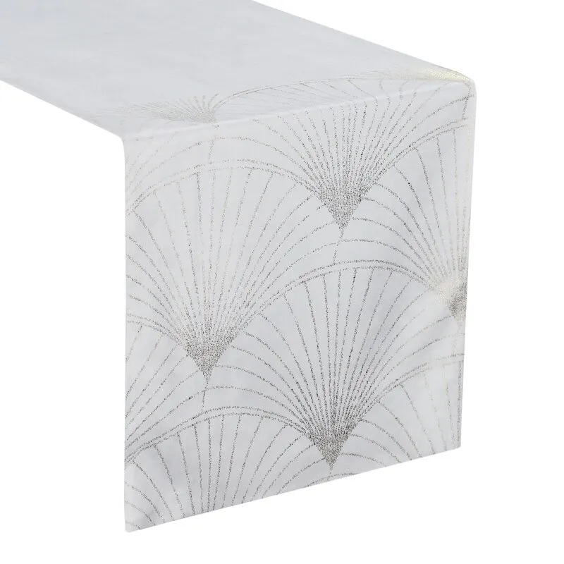 OBRUS BLINK 14 35 X 220 CM BIAŁY - EU_390096