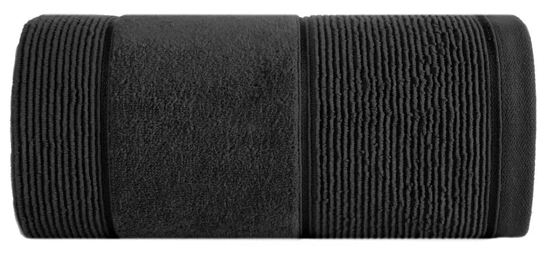 RĘCZNIK EMMA (13) 50 X 90 CM CZARNY RĘCZNIK EMMA (13) 50 X 90 CM CZARNY