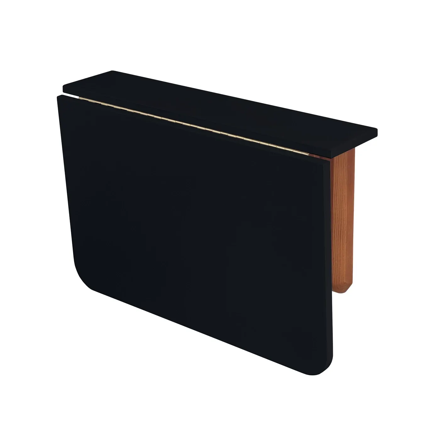 Stół ścienny opadający KLAPP 60x70cm czarny dąb - RGBKLAPP6070_OAK_BLK