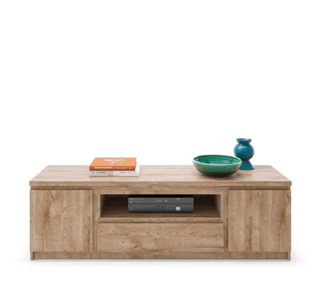 FRIBO FRIF01 KOMODA RTV 2D1S DĄB RIBBECK ZŁOTY - 6000000009512