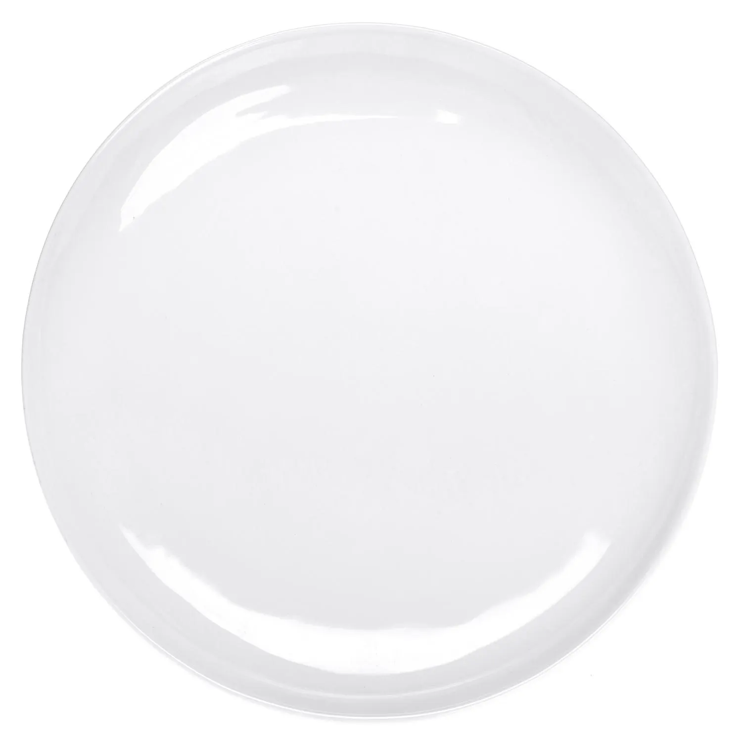 talerz, szklany, biały, okrągły, porcelanowy