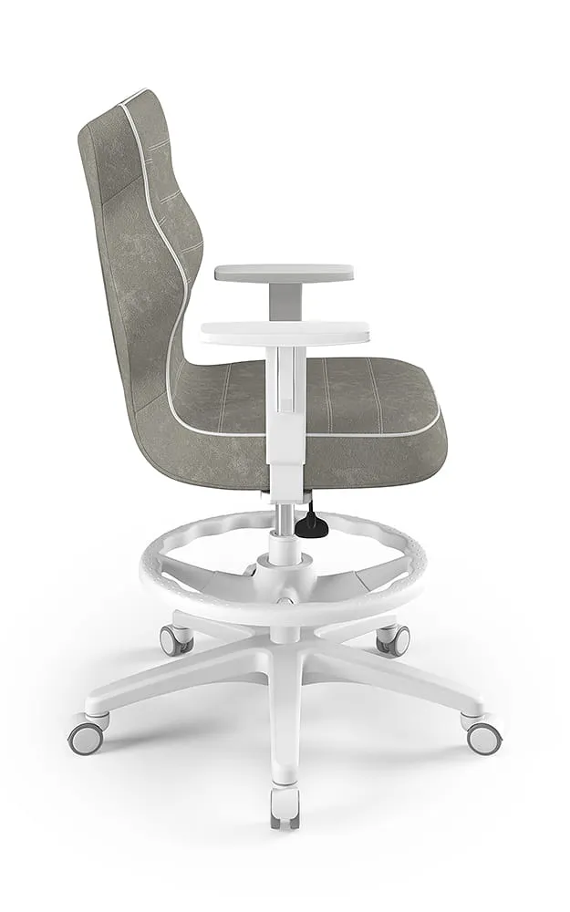 Krzesło młodzieżowe Duo biały Visto 03 rozmiar 6 WK+P - CD-D-6-A-B-VS03