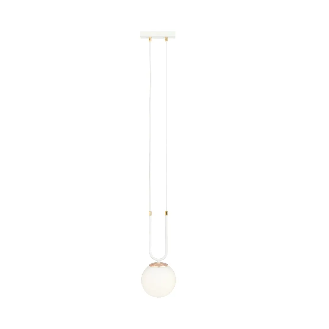 Lampa wisząca GLAM 1 biały