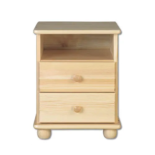 SN105 szafka nocna S42 W55 G35 sosna grey DREWMAX SN105 szafka nocna S42 W55 G35 sosna grey DREWMAX