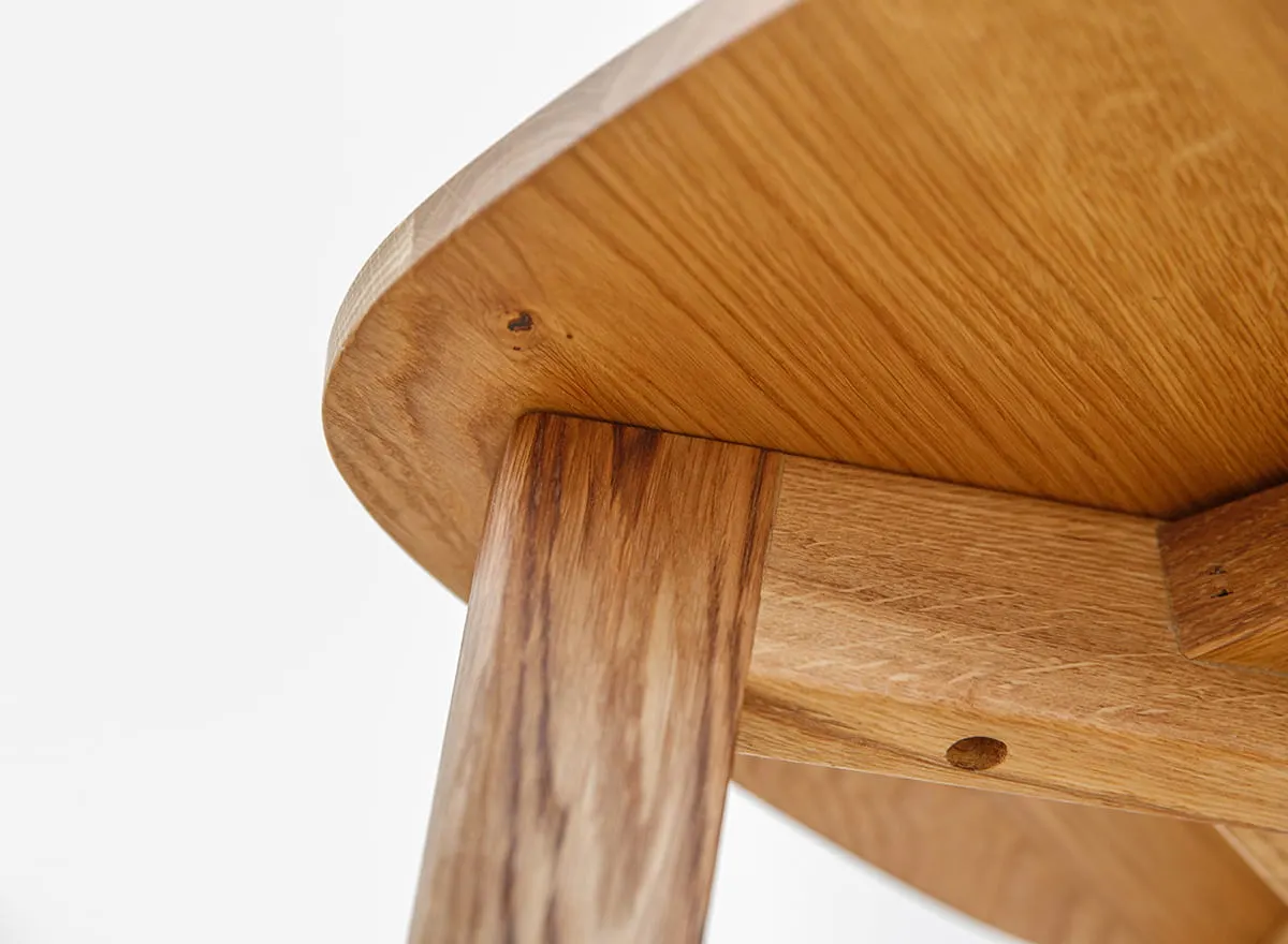 Krzesło drewniane LEON dąb olejowany - KULKLD