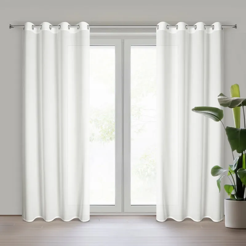 FIRANA GOTOWA ROSSI 135 X 250 CM BIAŁY FIRANA GOTOWA ROSSI 135 X 250 CM BIAŁY