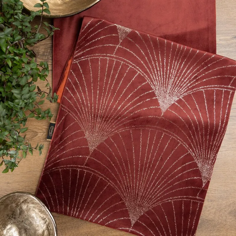 OBRUS BLINK 14 35 X 180 CM CEGLASTY — zdjęcie 9
