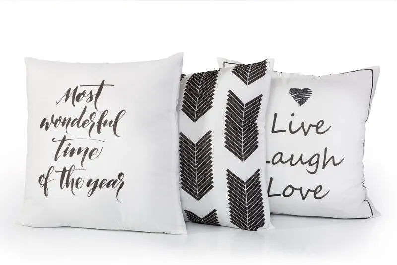 POSZEWKA ANISE 40X40 CM BIAŁY - EU_126042