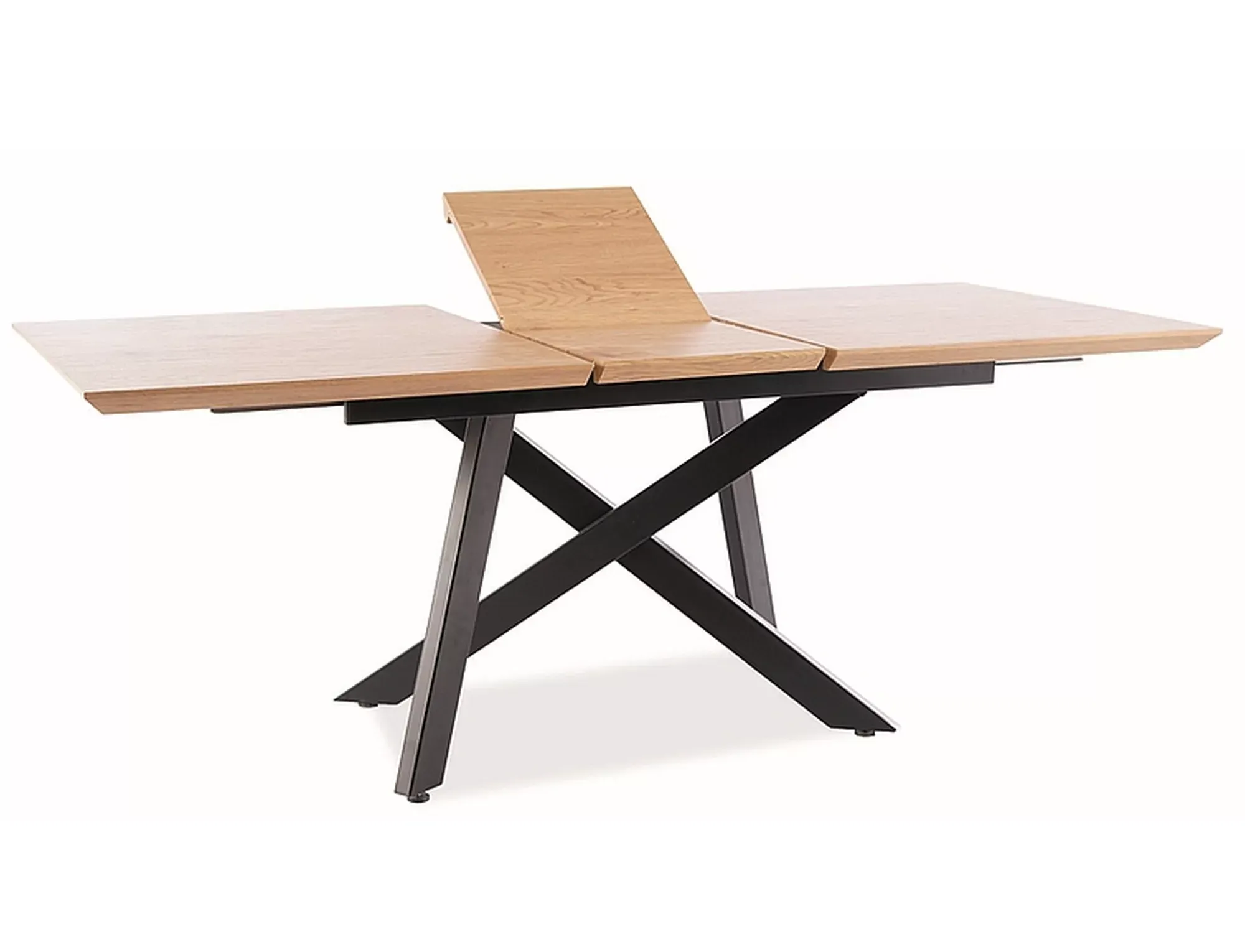 Stół rozkładany CAPITOL dąb naturalny 90x160-200 cm - CAPITOLDC160