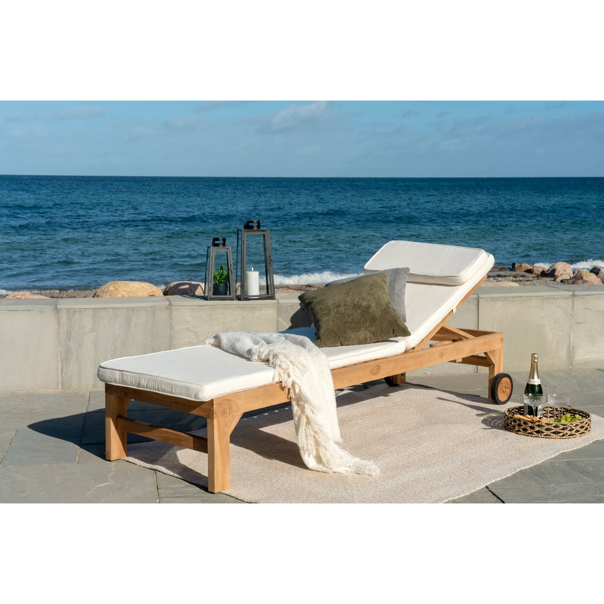 Dywan prostokątny MENORCA 140x200 cm 100% recykling piaskowy - 3981305