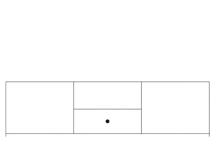 Szafka RTV DESJO 20 dąb sanremo brąz 170x46x42cm - WG-100-0170