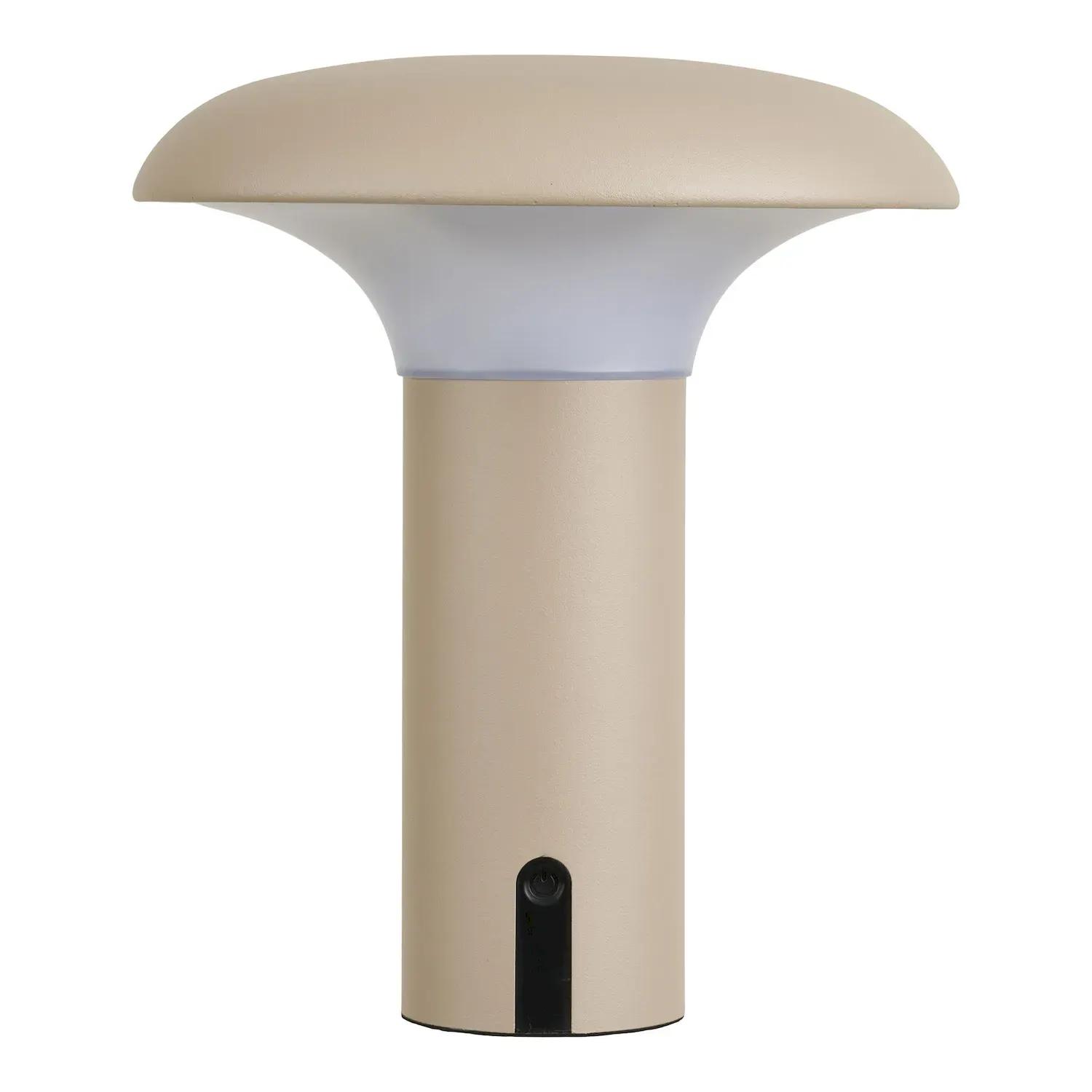 Lampa ogrodowa akumulatorowa RAMSEY LED ładowalna beżowa
