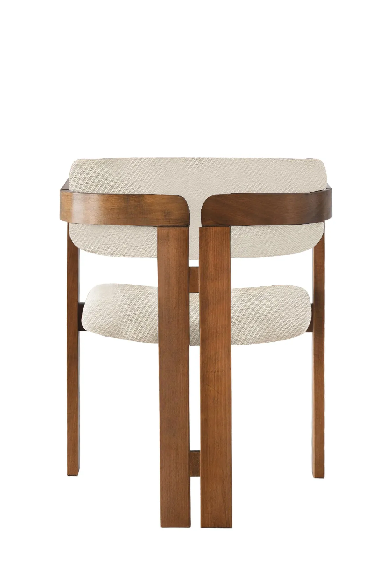 Krzesło drewniane z podłokietnikami CO - 015 orzech jasnoszare - ASI_974NMB1771