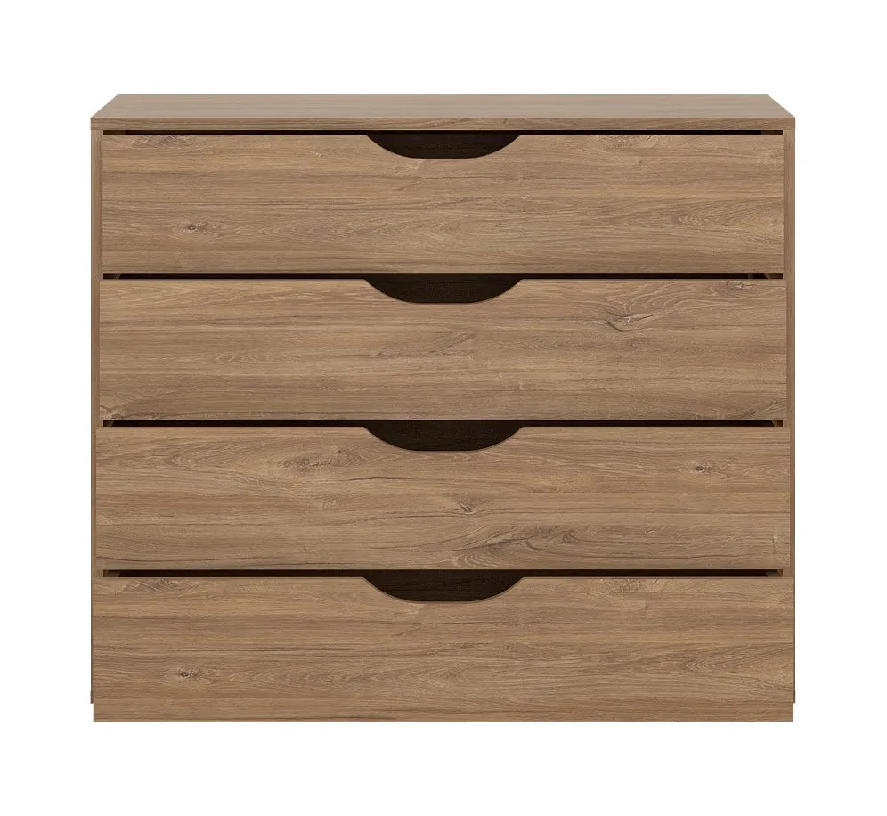 Komoda do szafy z 4 szufladami MONACO MOAS04 Stirling Oak - 6003005003017
