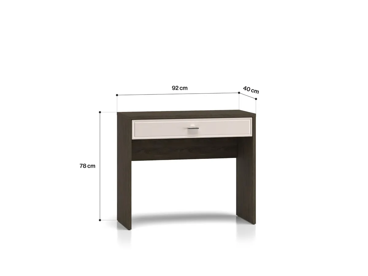 Toaletka z szufladą AVANTE 92x78 kaszmir dąb Windmill - 1AVAN07-001