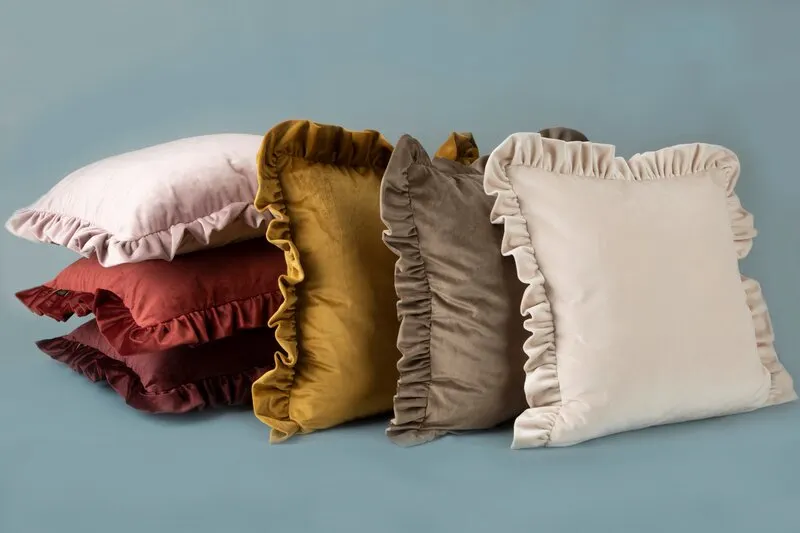 POSZEWKA VELVET 25 45 X 45 CM CIEMNOTURKUSOWY - EU_387650