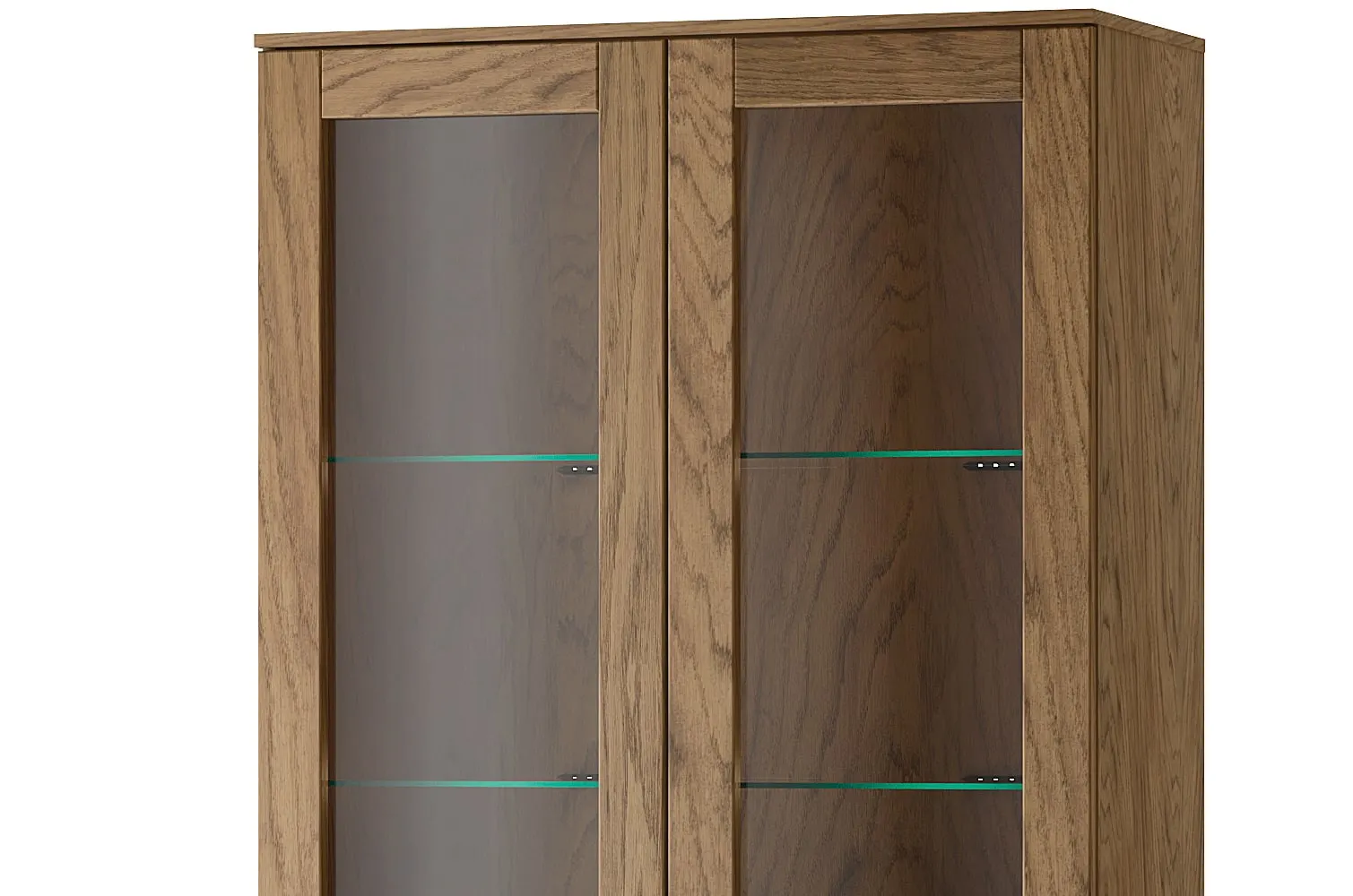 COZY 12 Witryna 2-drzwiowa z oświetleniem w standardzie SZYNAKA - TH-100-1595