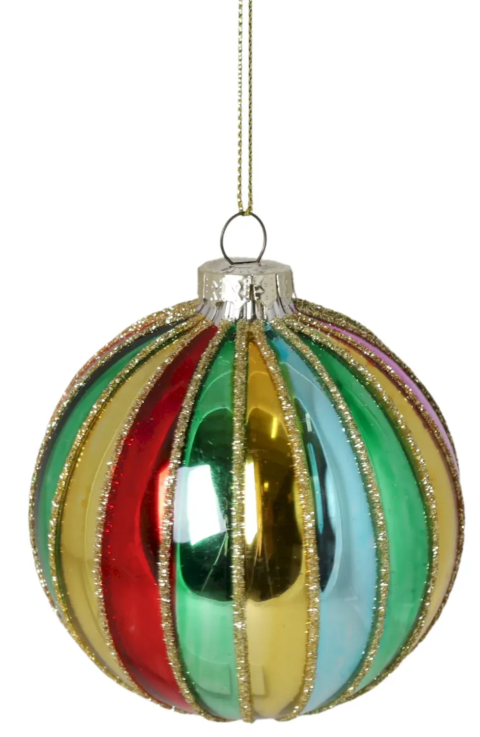 Bombka szklana 12 sztuk kolorowa DISPLAY 3658 Bombka szklana 12 sztuk kolorowa DISPLAY 3658