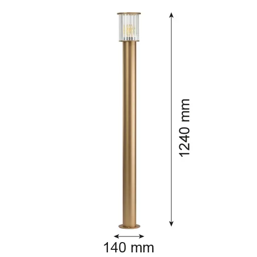 Norfolk lampa ogrodowa stojąca 1 pł., duża 8754 - 8754