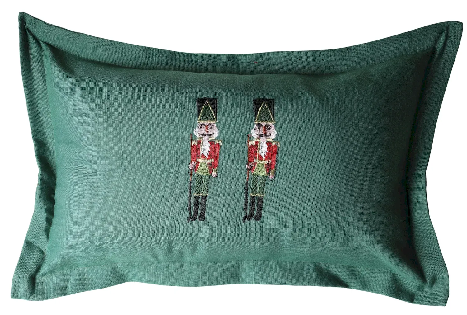 Poduszka świąteczna Z ŻOŁNIERZYKAMI 30x50 zielona Poduszka świąteczna Z ŻOŁNIERZYKAMI 30x50 zielona