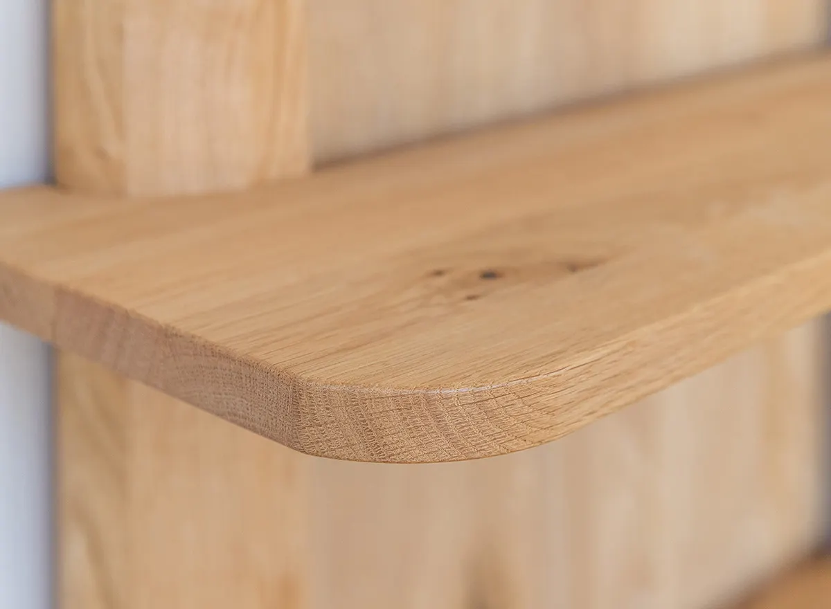 Półki wiszące drewniane DIVISIONE dąb olejowany - ZIDIV13