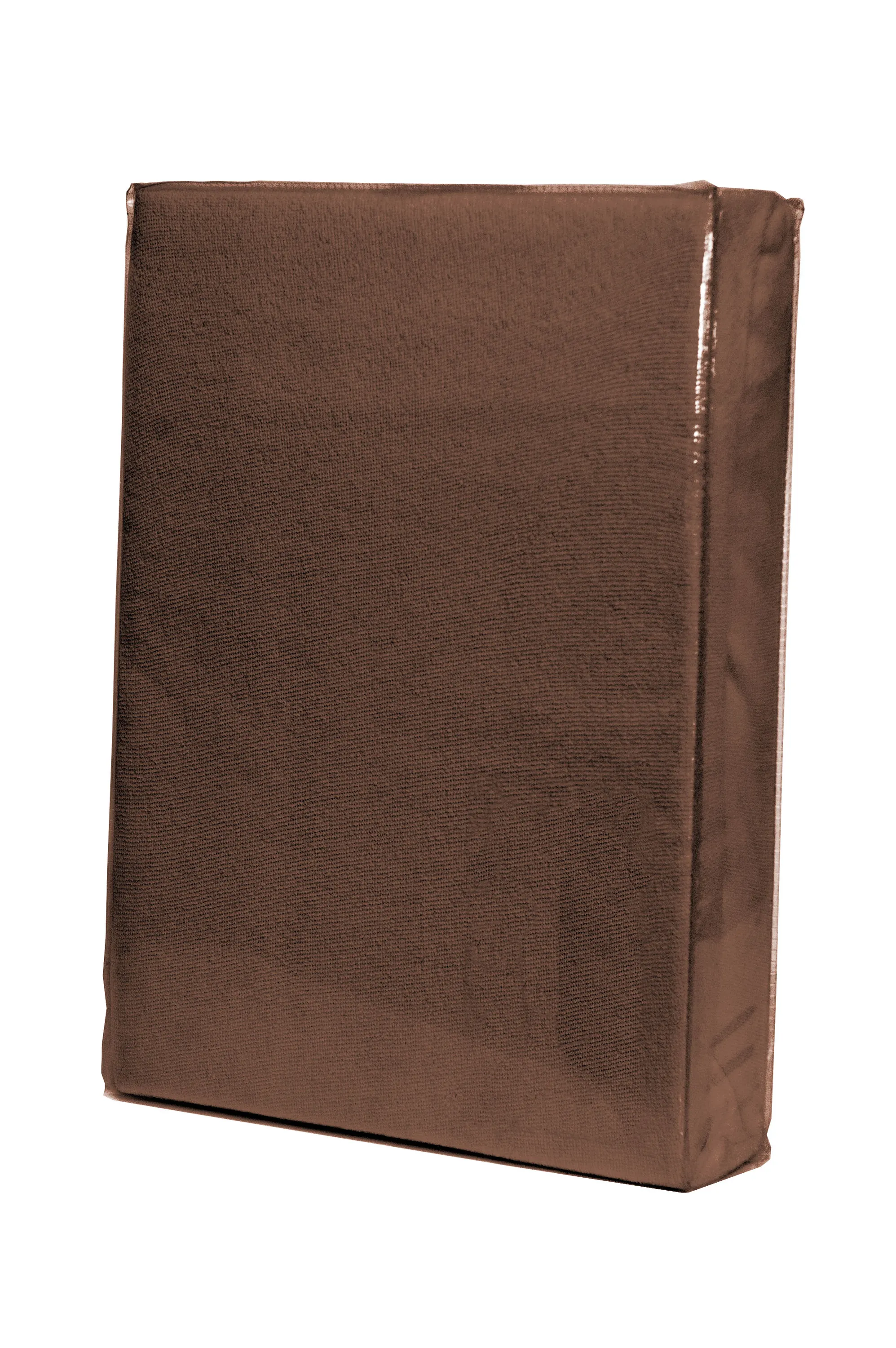 Prześcieradło frotte z gumką 180X200 brązowe Prześcieradło frotte z gumką 180X200 brązowe