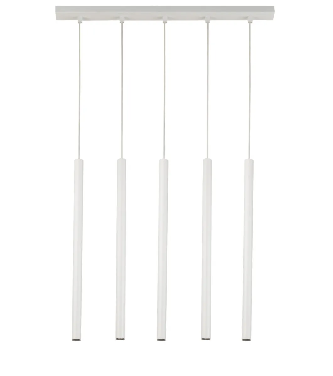 Lampa wisząca SOPEL 5 biała