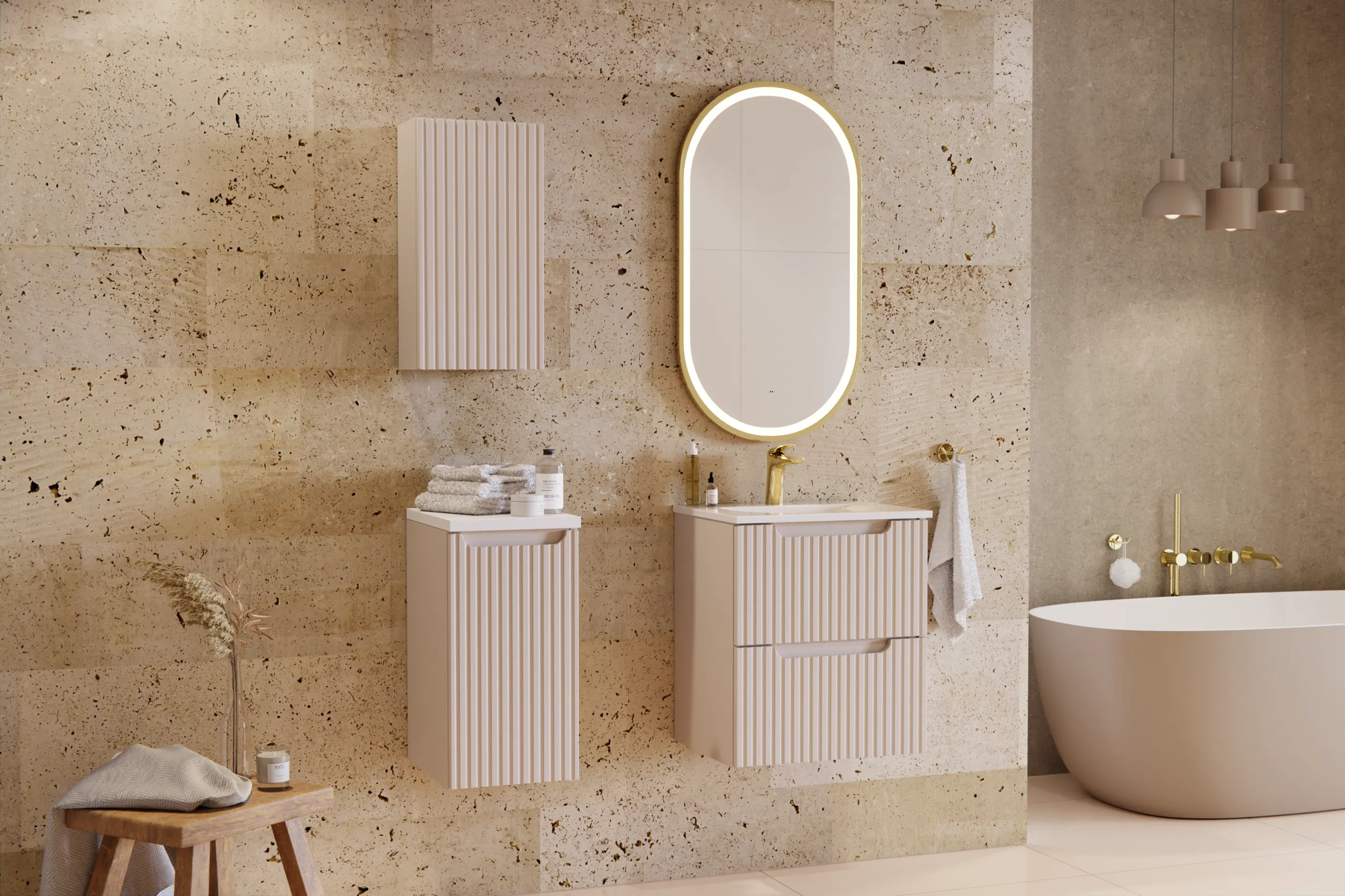 Umywalka meblowa SKY 3 DP biała 61x15x40cm (bezpiecznie pakowana) - SKY_3_60CM_DP_(_E-8099-3-60_)