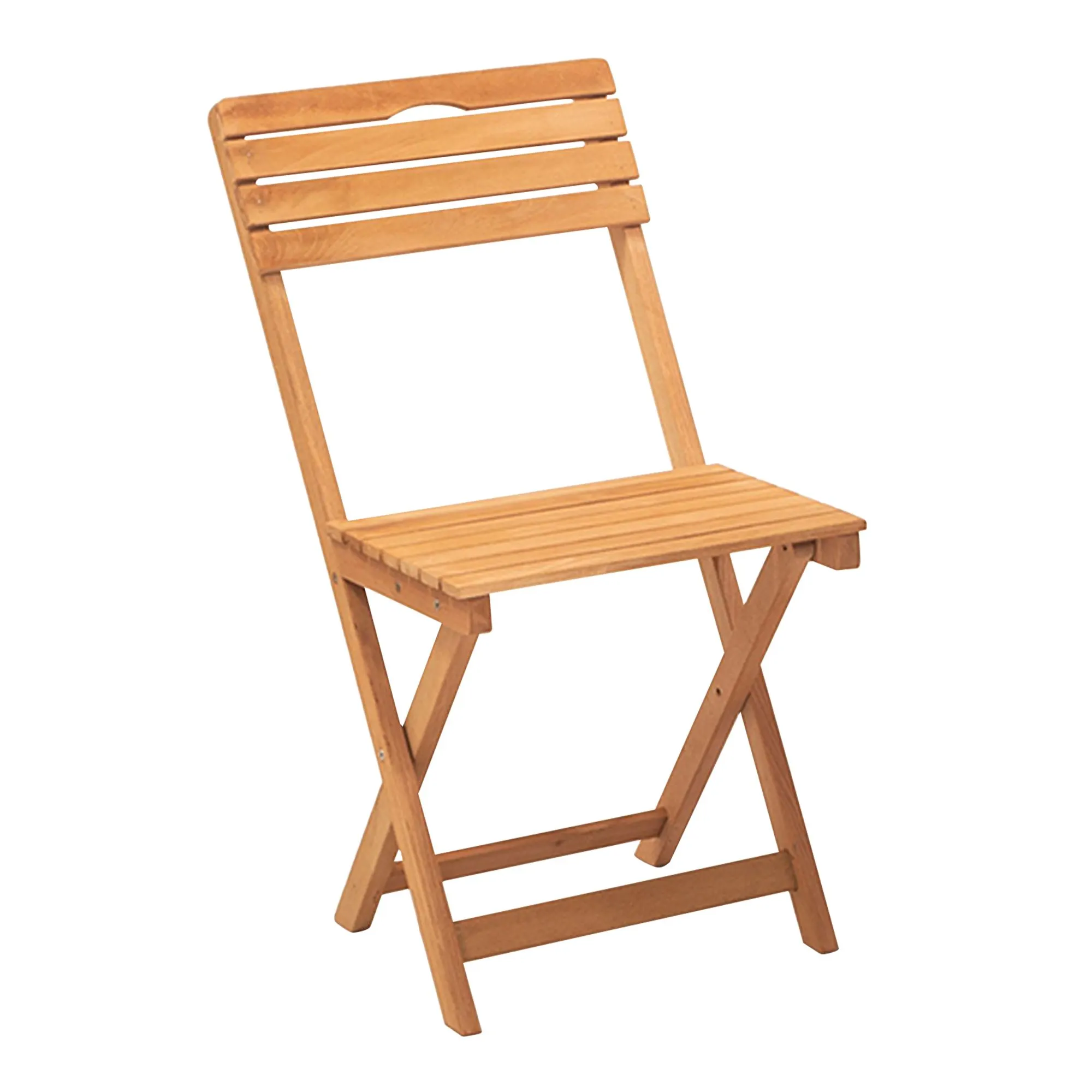 Krzesło ogrodowe drewniane MY023 składane naturalny Krzesło, Meble, Płótno