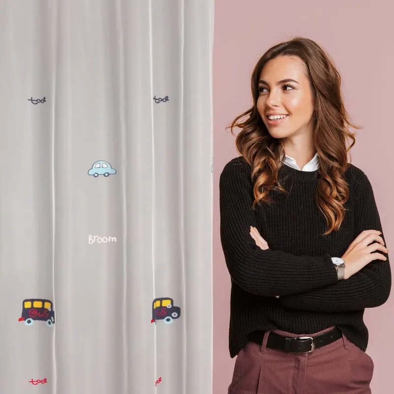 FIRANA GOTOWA ALVIN 140X250 CM BIAŁY — zdjęcie 13