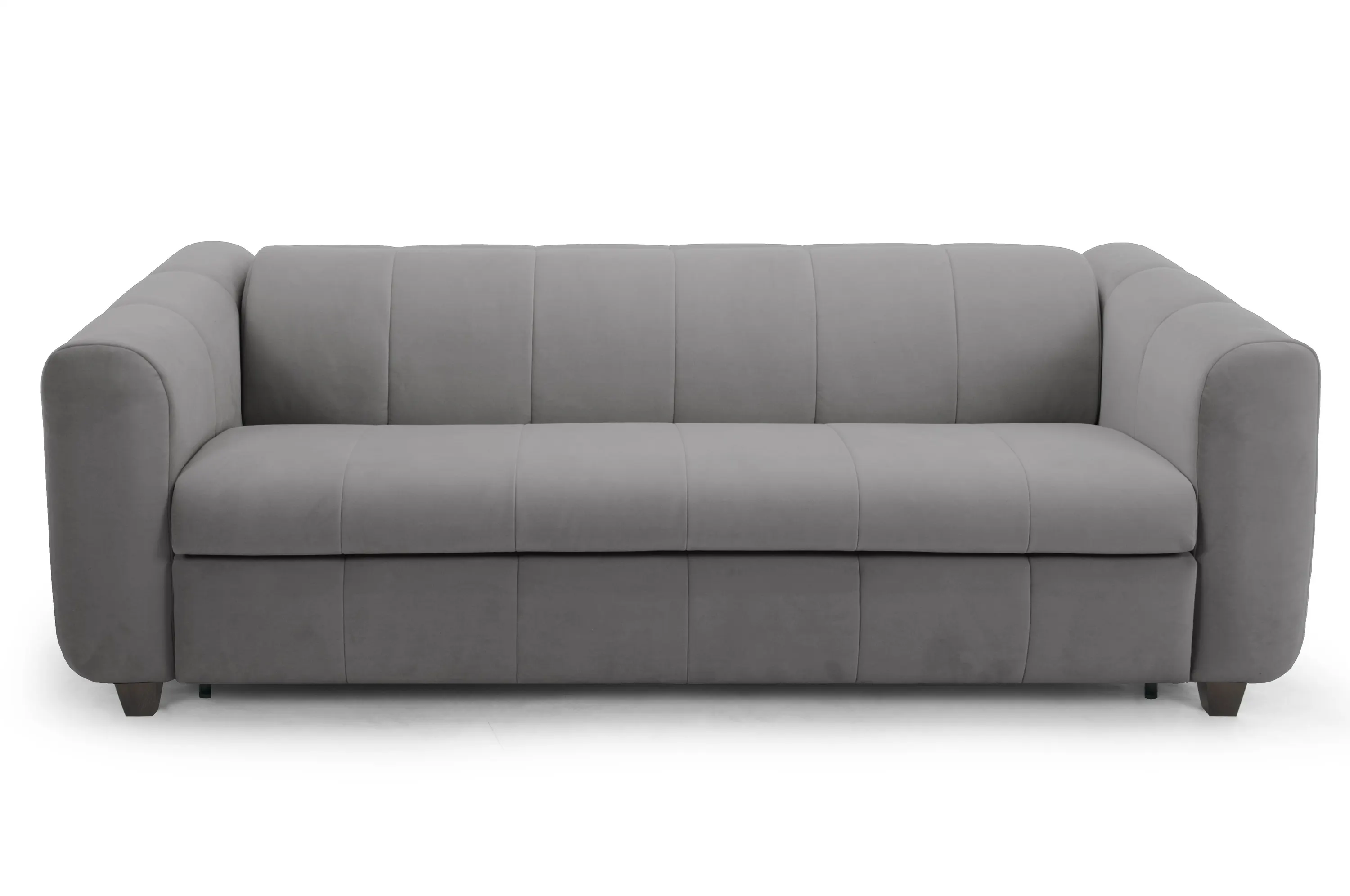 Sofa rozkładana Ambassador szara MEBLEX - AMBASSADOR4-SALVADOR17GREY