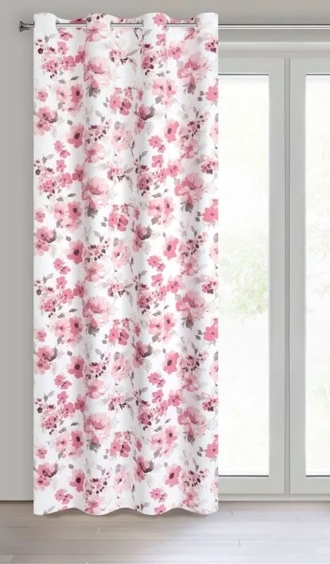 ZASŁONA BIAŁA CAREN 140X250 CM - EU_386168