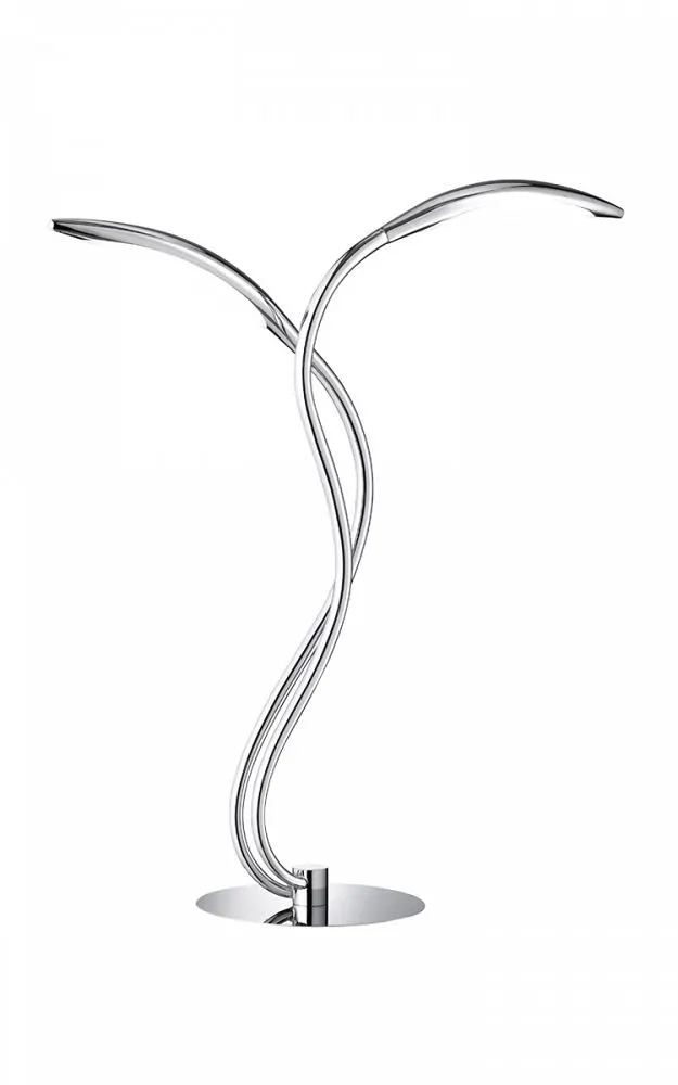  lampa stojąca, metalowa lampa, chromowana, abażur brak, nowoczesny design