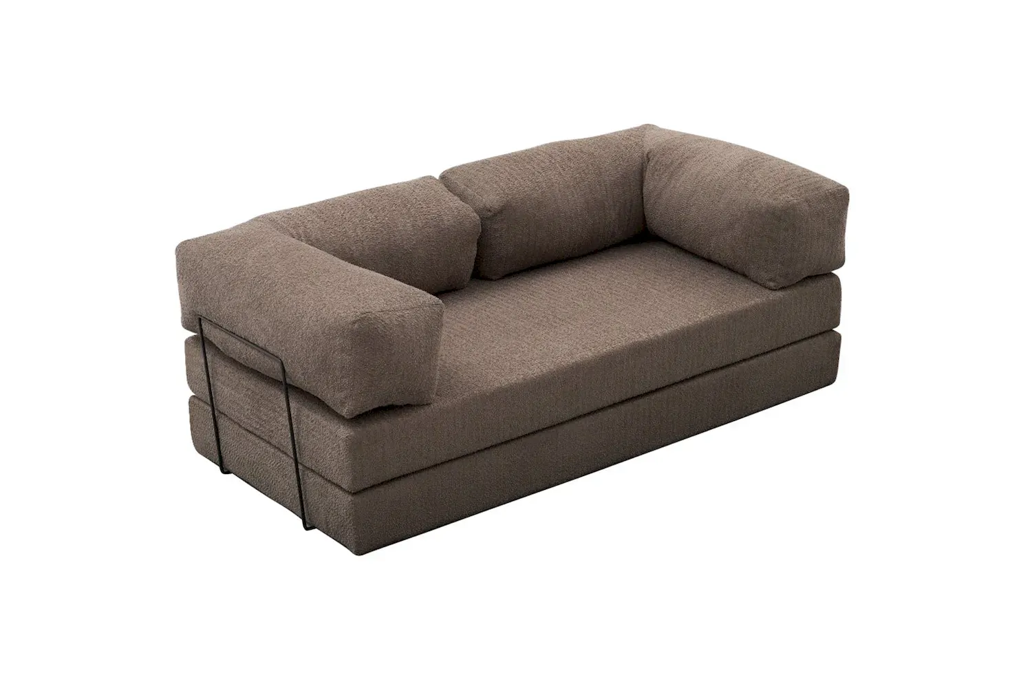 Sofa 3-osobowa rozkładana COMFORT szara