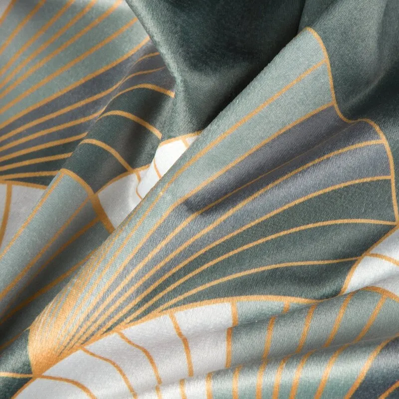 ZASŁONA GOTOWA D91 GINA 140X250 CM STALOWY - EU_387295