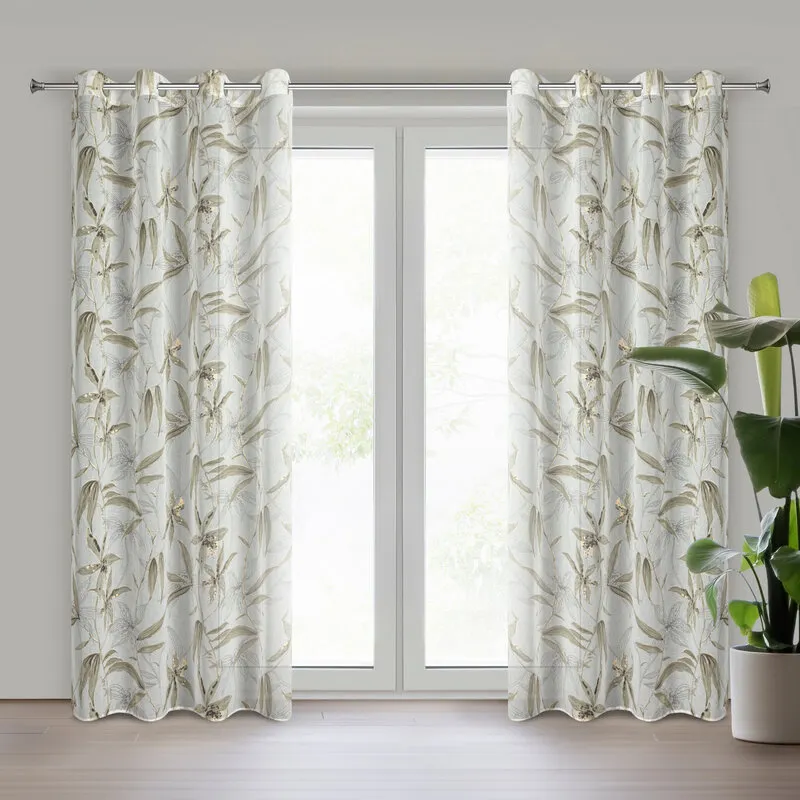 ZASŁONA GOTOWA PATI 140 X 250 CM NATURALNY ZASŁONA GOTOWA PATI 140 X 250 CM NATURALNY