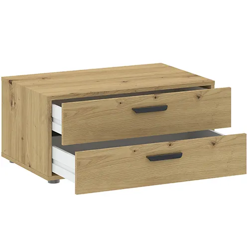 Komody z 2 szufladami BASIC TWO dąb artisan - INT_5003252