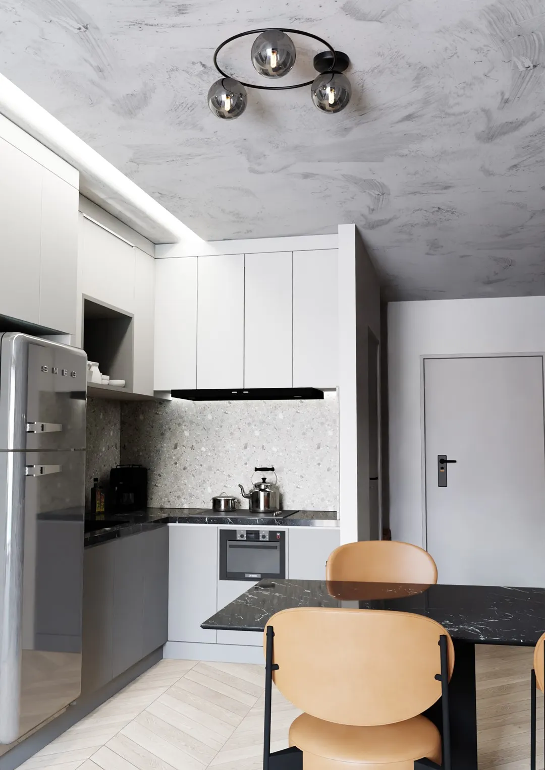 Lampa sufitowa SOPRA Czarny 1256/3 - 1256/3