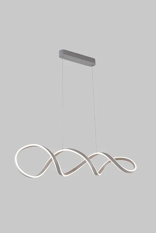 TREVANCE - Lampa wisząca spiralna -regulacja wysokości i natężenia światła SZ90, DŁ150 - 6204-0106