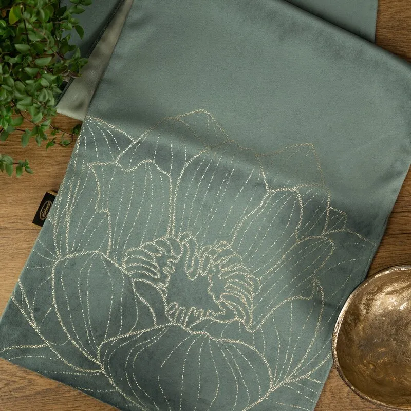 OBRUS BLINK 13 35 X 180 CM CIEMNOMIĘTOWY - EU_389977