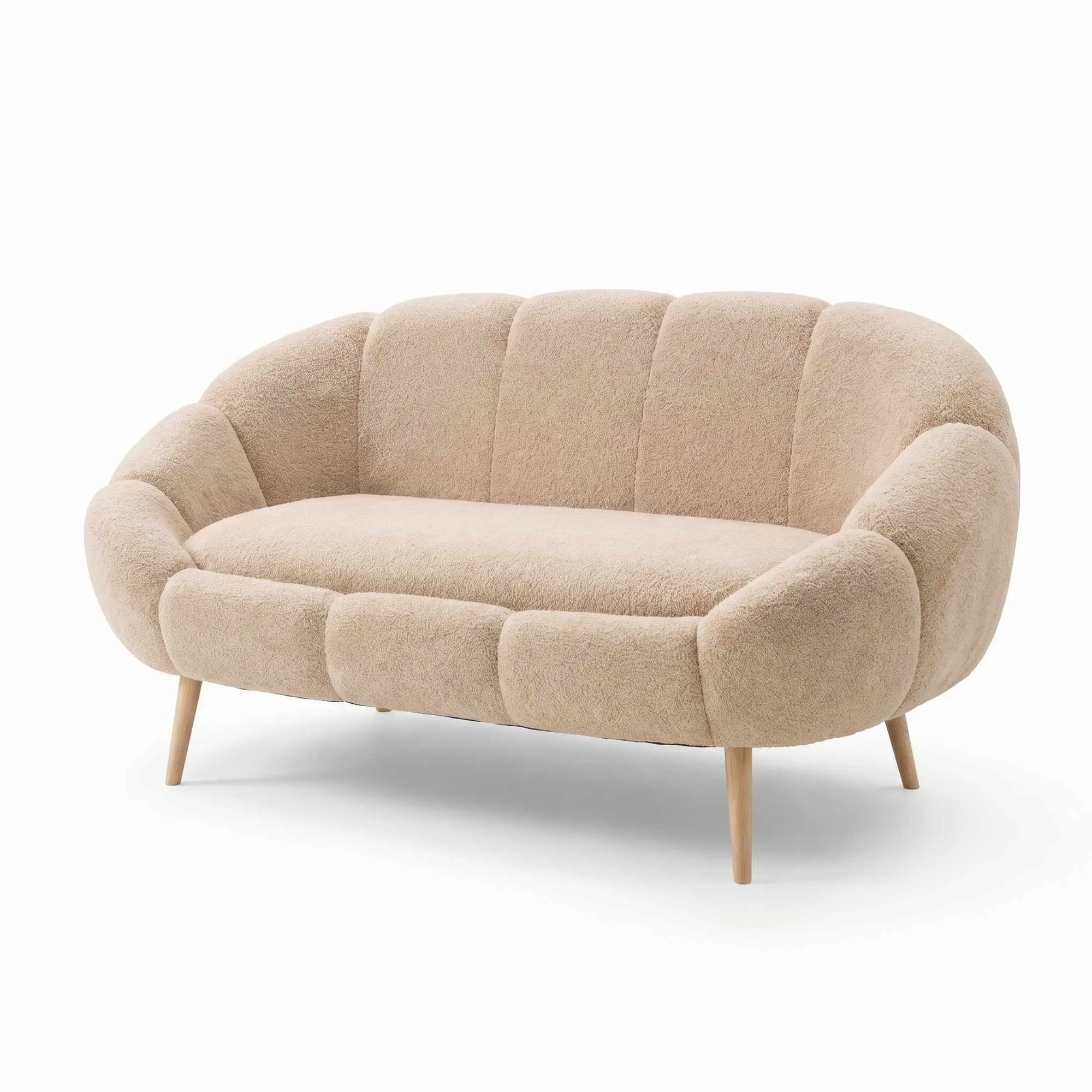 Sofa 2-osobowa LIDA beżowy - ASI_251BLS1112