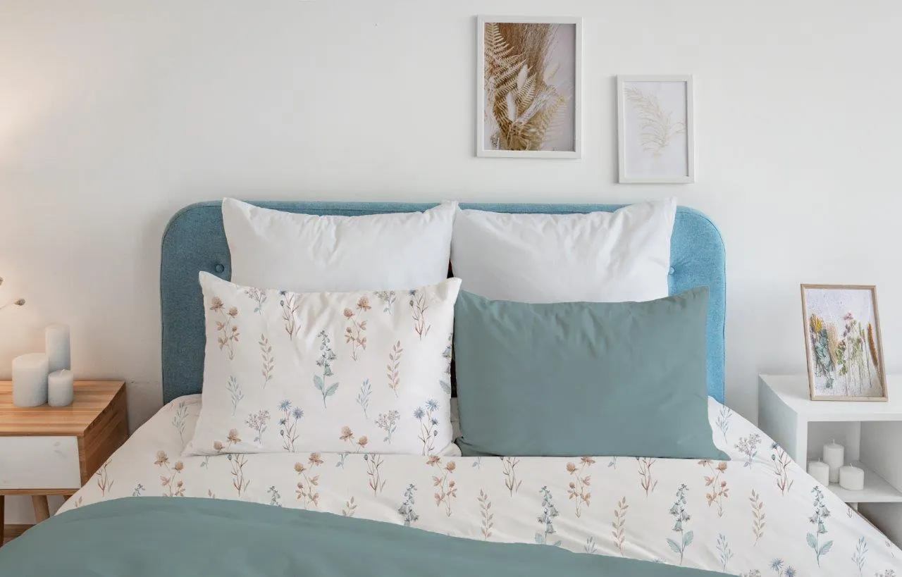 Pościel komplet COTTAGE HOME 018 bawełna 220X200+2X70X80 wielokolorowy - FARO_30021