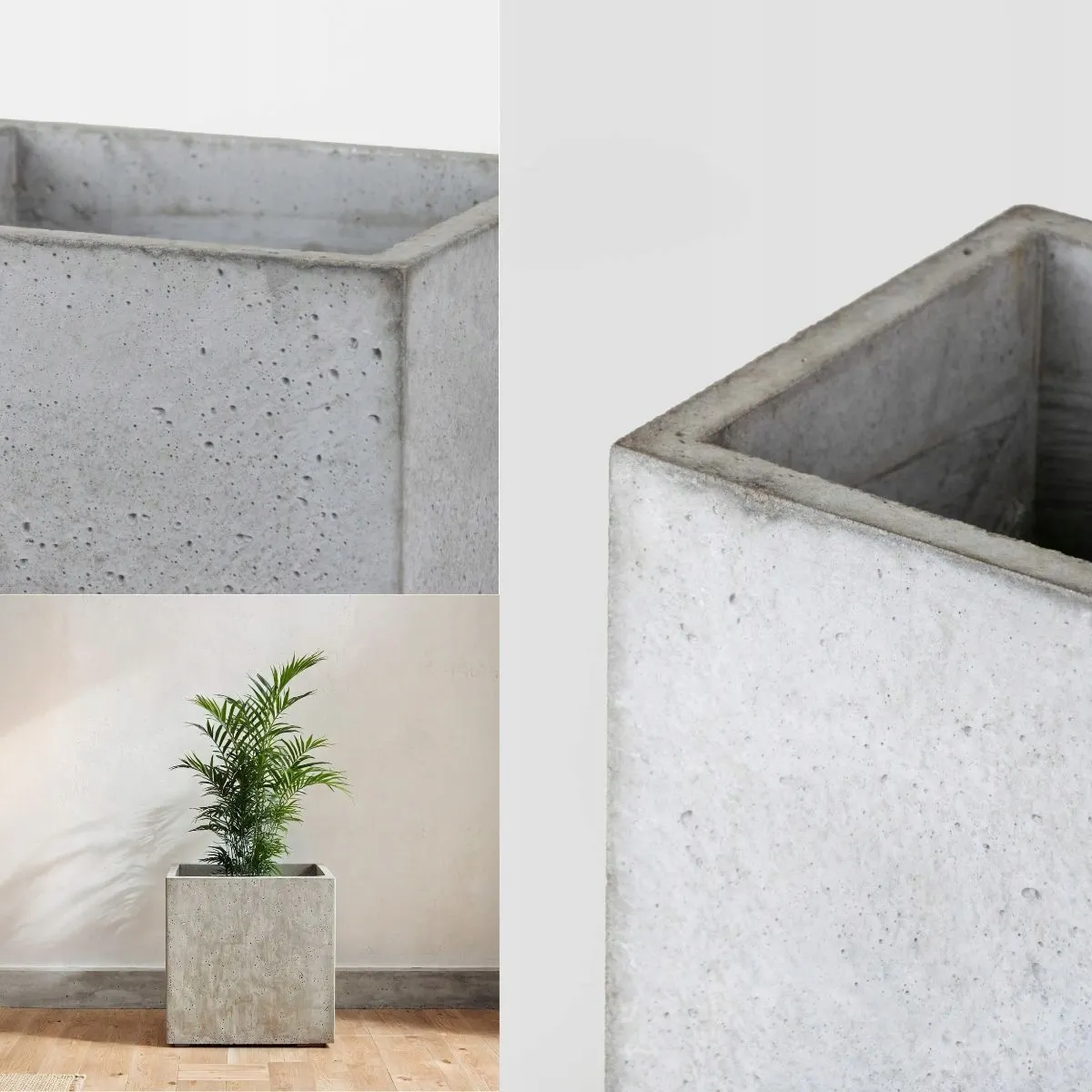 DONICZKA zewnętrzna betonowa SEVRAN szara - LD_TZ000545