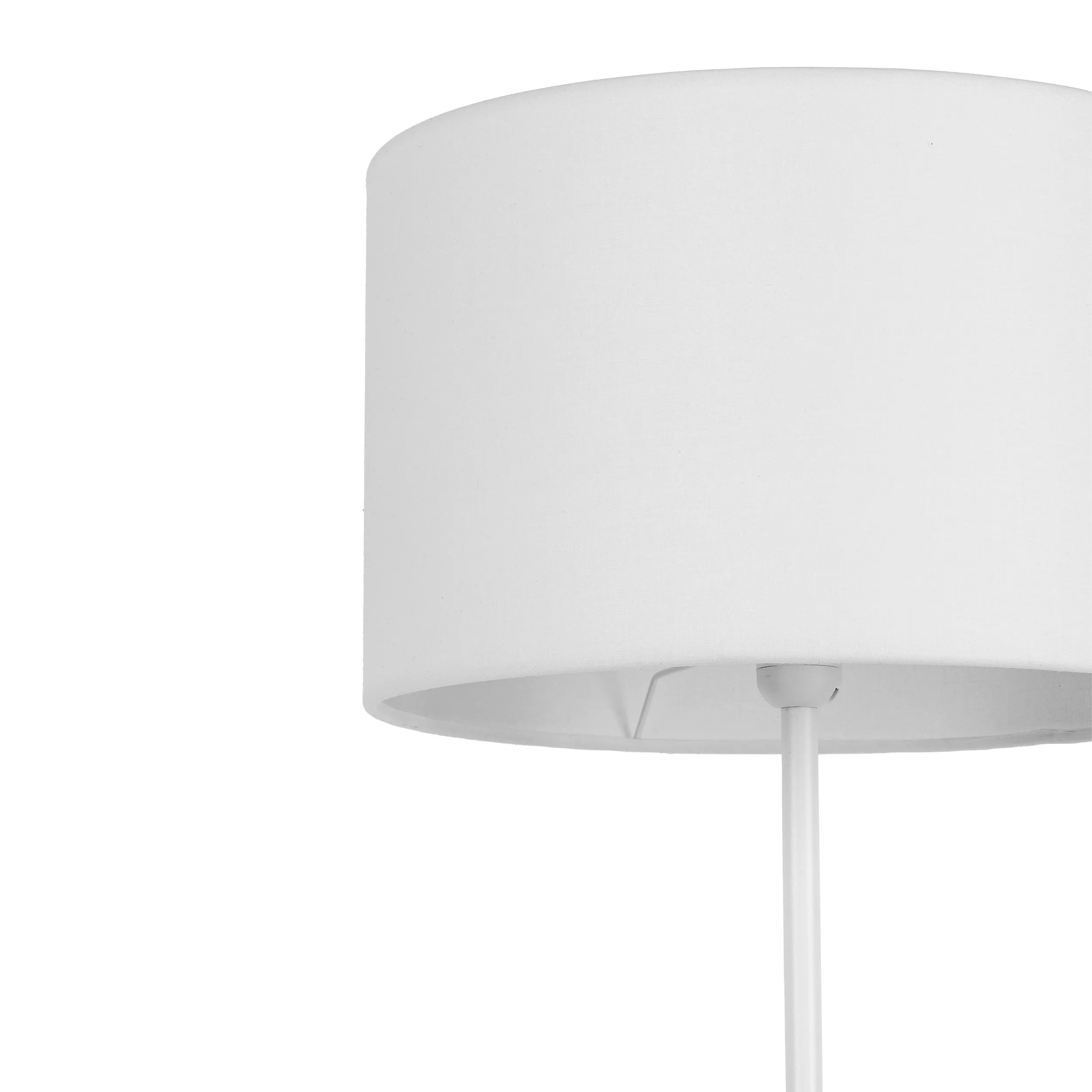 Lampa podłogowa RENO biała na metalowej podstawie 148x38cm - TK_5428