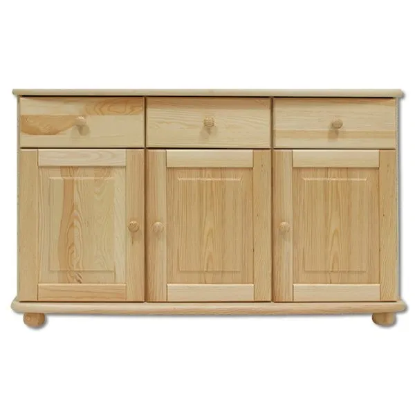 KD138 komoda S125 W76 G42 sosna naturalny DREWMAX — zdjęcie 2