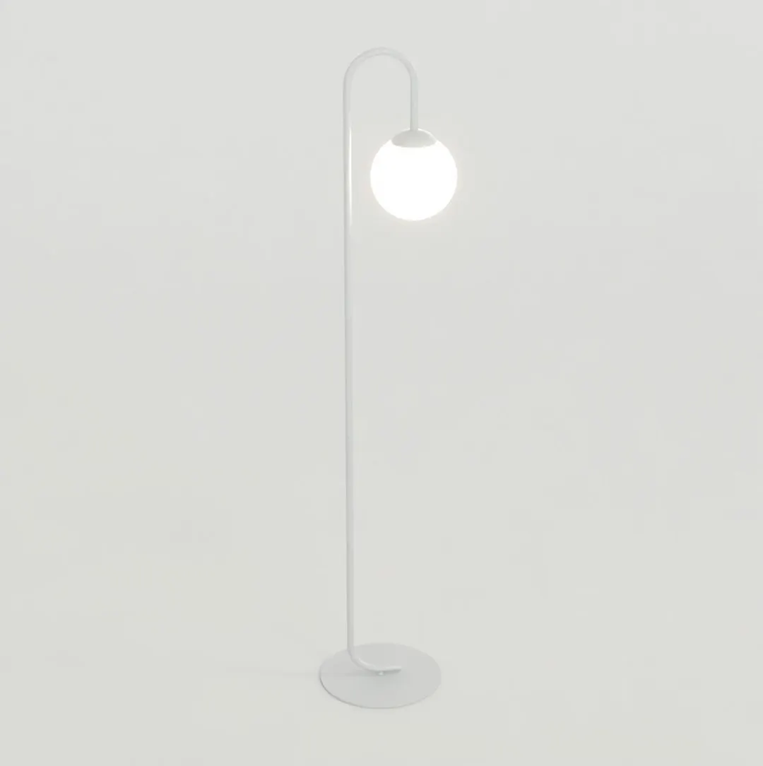 Lampa podłogowa FLOR LP1 szara - 1496/LP1