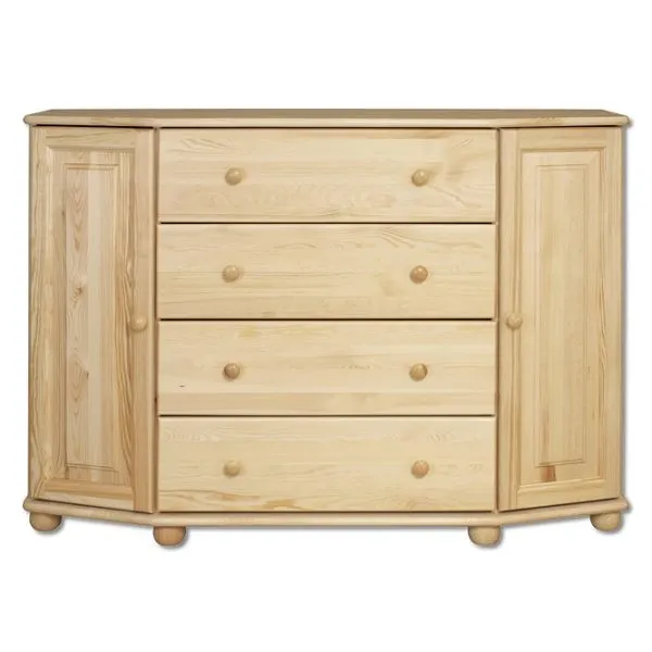 KD132 komoda S140 W100 G47 sosna surowy DREWMAX KD132 komoda S140 W100 G47 sosna surowy DREWMAX