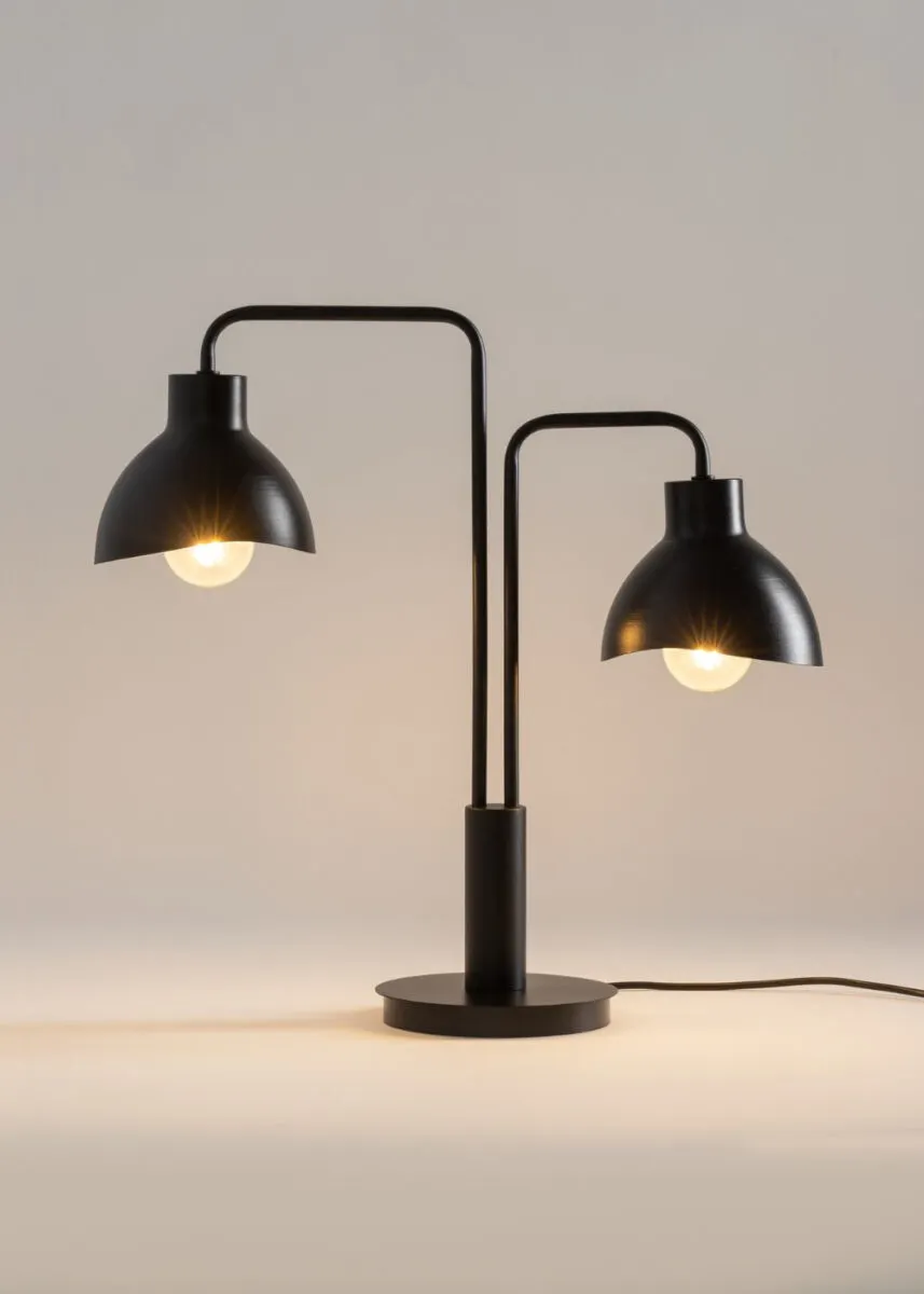 Lampa stołowa HOLI 2 czarna - SI_50330