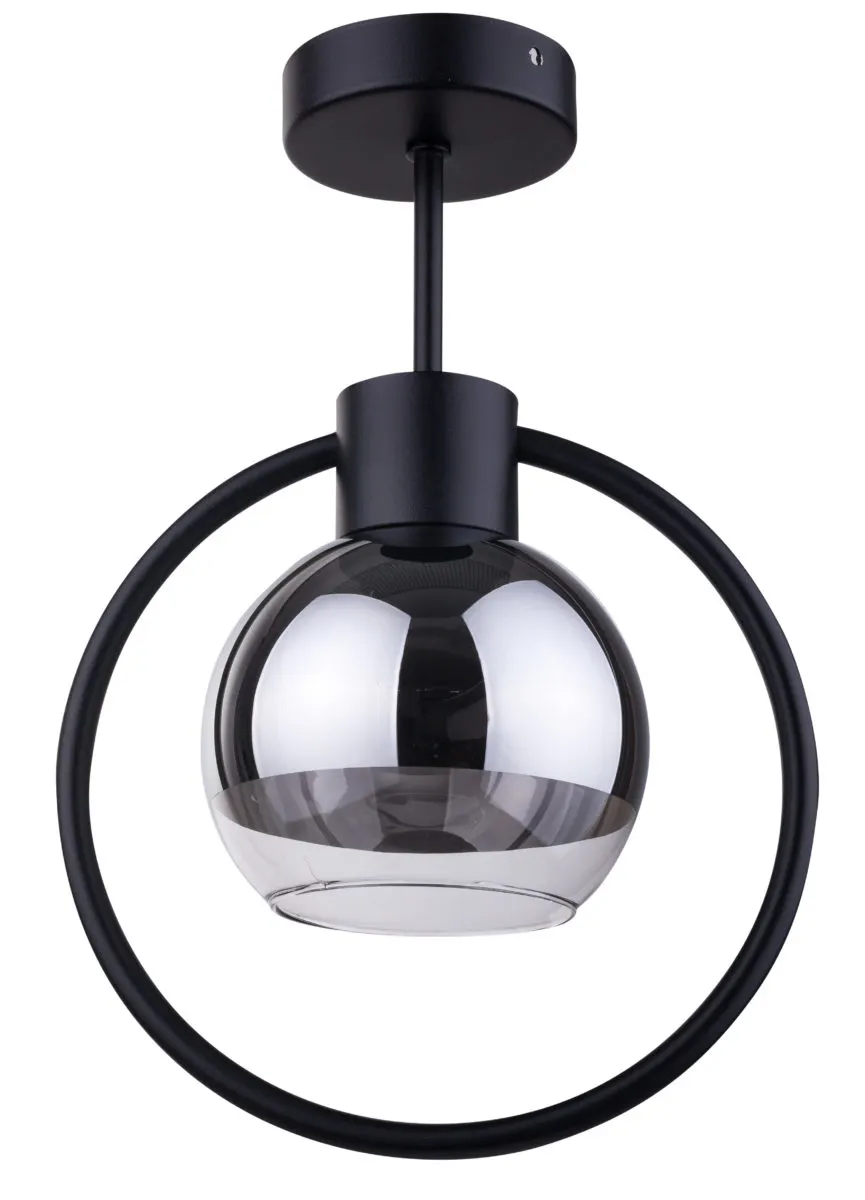 Lampa sufitowa/plafon LINDA 1 czarny
